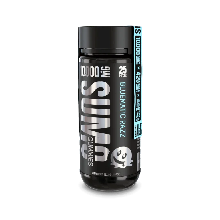 Sumo Gummies Bluematic Razz 10000mg