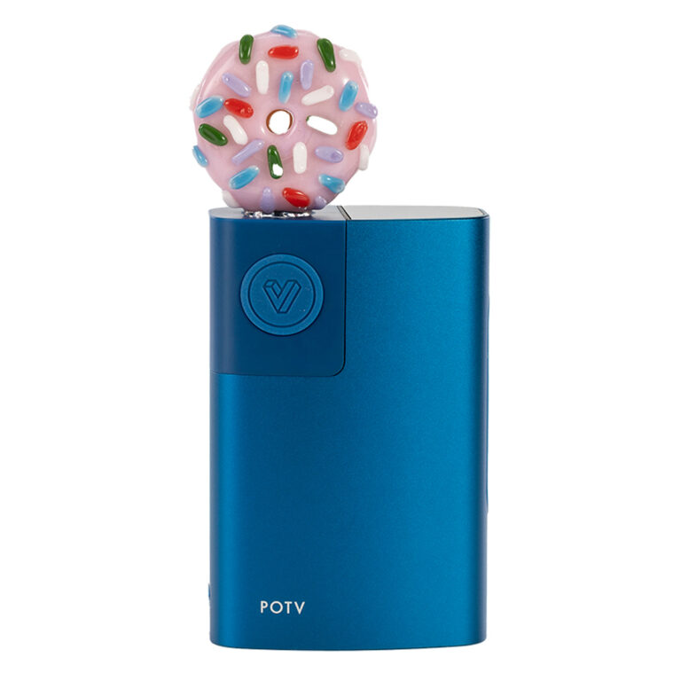 POTV x Empire Glass Pink Frosted Donut - Image 7