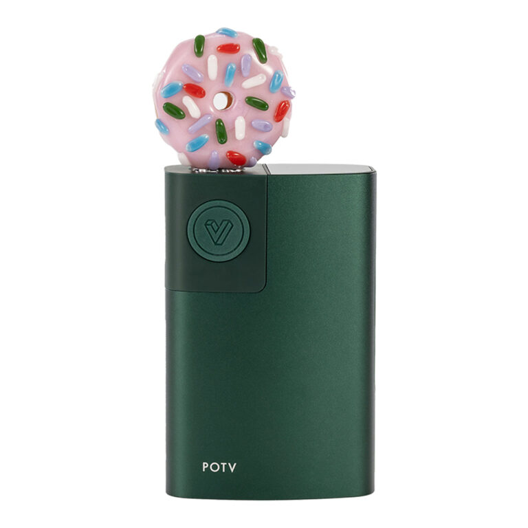 POTV x Empire Glass Pink Frosted Donut - Image 8