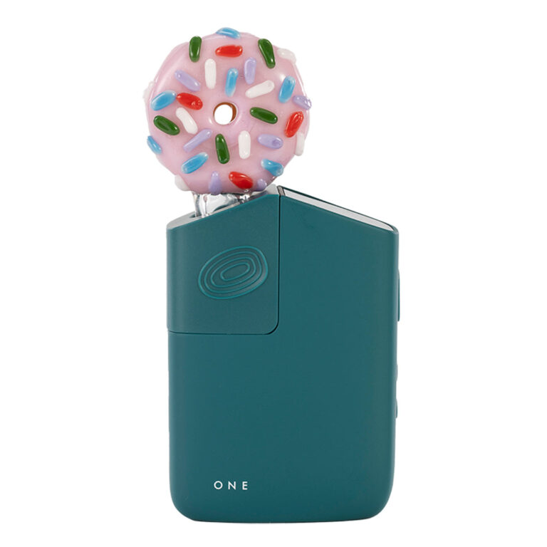 POTV x Empire Glass Pink Frosted Donut - Image 10