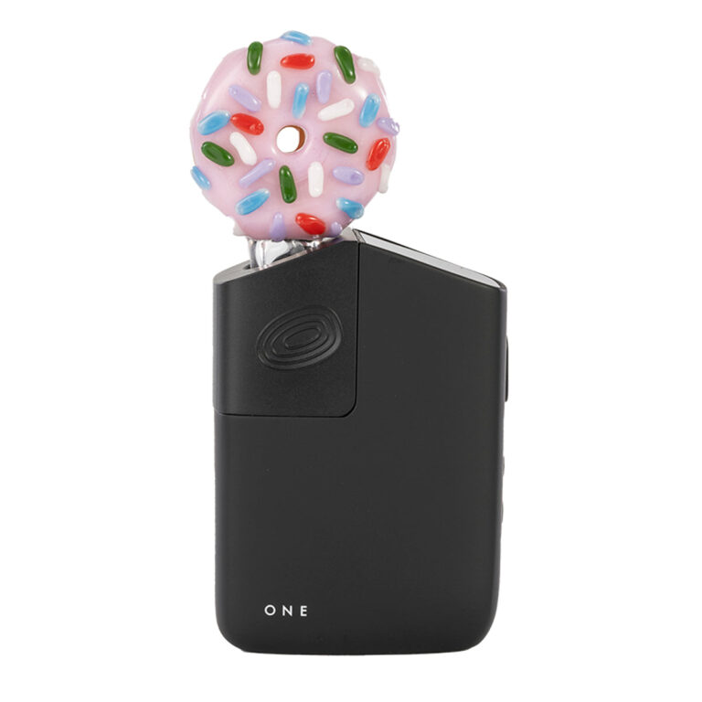 POTV x Empire Glass Pink Frosted Donut - Image 9