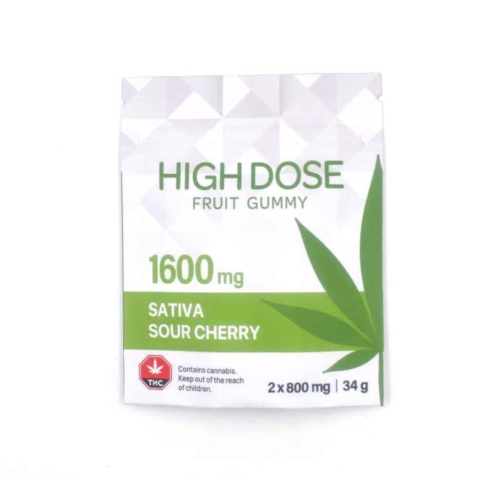 High Dose – Cannabis Fruit Gummies (200mg/800mg/1600mg THC/CBD) - Image 5