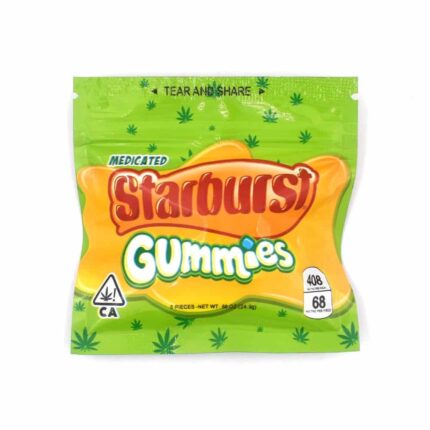 Medicated Starburst Gummies – Cannabis Infused Candy (408mg THC)