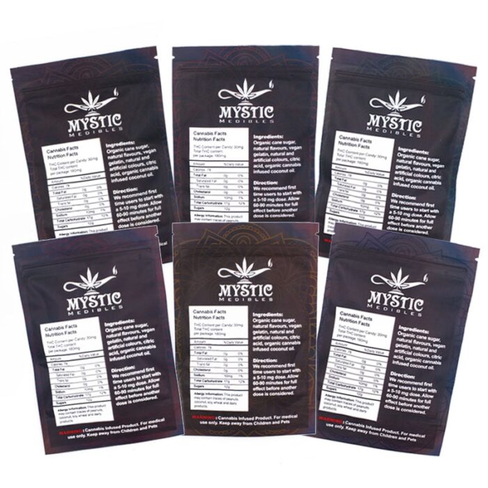 Mystic Medibles – Cannabis Fruit Gummies (180mg THC) - Image 2