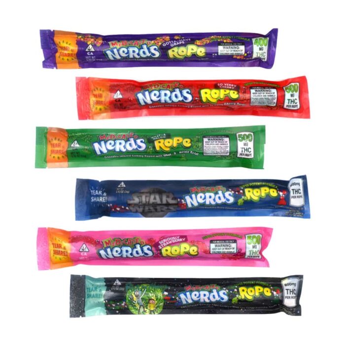 Nerds – Cannabis Infused Gummy Rope (400mg/500mg/600mg THC) - Image 3