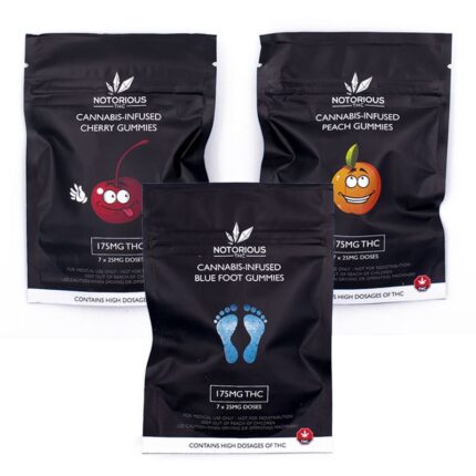 Notorious THC – 3 Pack Cannabis Infused Gummies Mix & Match
