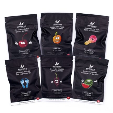 Notorious THC – Cannabis Infused Gummies (175mg THC)