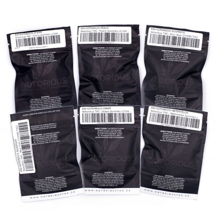 Notorious THC – Cannabis Infused Gummies (175mg THC) - Image 2