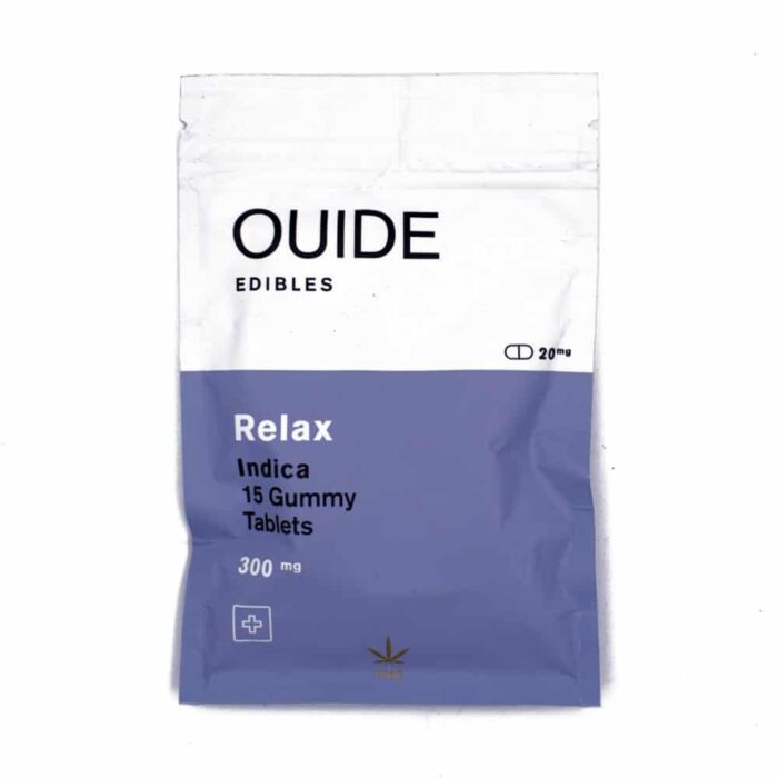 OUIDE Edibles – Relax, Relieve, Uplift – Cannabis Gummy Tablets (300mg THC/CBD) - Image 5